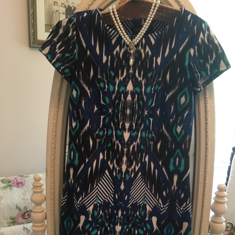 Perceptions size xsmall easy care dress